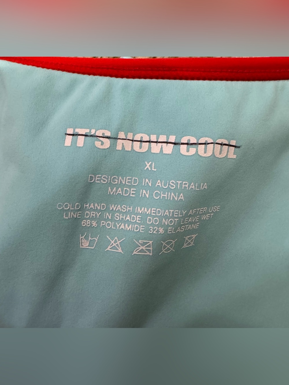 NWOT Free People It’s Now Cool The Contour 90’s Pant Bikini Bottom El Torino XL - Picture 8 of 8
